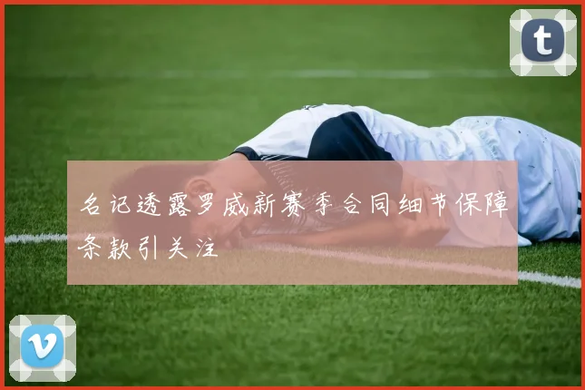 名记透露罗威新赛季合同细节保障条款引关注