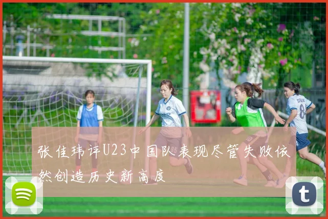 张佳玮评U23中国队表现尽管失败依然创造历史新高度